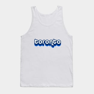 toronto retro bubble Tank Top